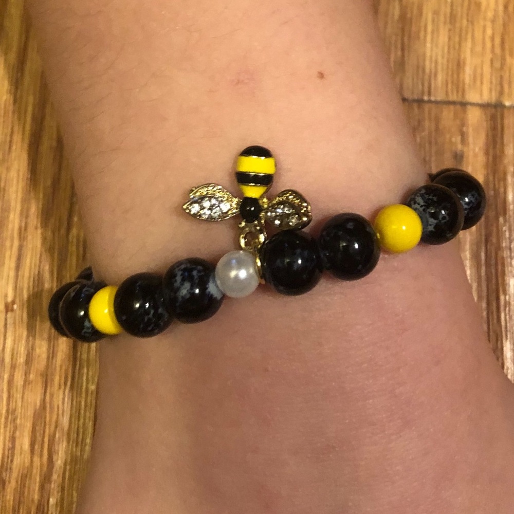 Bracelet with Bee Charm